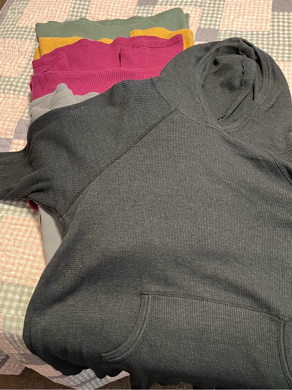 Woman Within Bundle of Women's Ribbed Hoodies in Multiple Colors 18/20